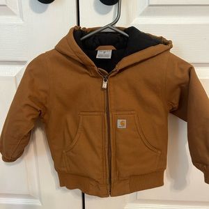 Carhartt Toddler's insulated canvas jacket.  Like new. Washed but never worn.